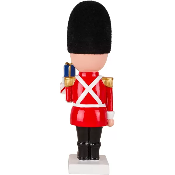 National Tree Company First Traditions Christmas Soldier with Gifts with Polyresin Construction Red 11 inNational Tree Company First Traditions Christmas Soldier with Gifts with Polyresin Construction Red 11 in