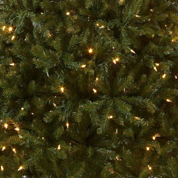 National Tree Company PreLit Artificial Full Christmas Tree Green Dunhill Fir Dual Color LED Lights Includes PowerConnect and Stand 75 Feet65 ft Christmas Tree