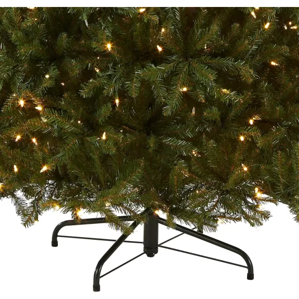 National Tree Company PreLit Artificial Full Christmas Tree Green Dunhill Fir Dual Color LED Lights Includes PowerConnect and Stand 75 Feet65 ft Christmas Tree