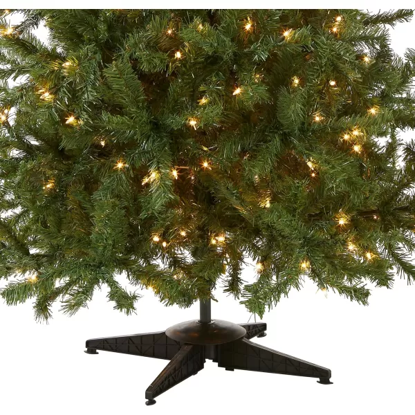 National Tree Company PreLit Artificial Mini Christmas Tree Green Kincaid Spruce White Lights Includes Stand 4 Feet6 ft Tree