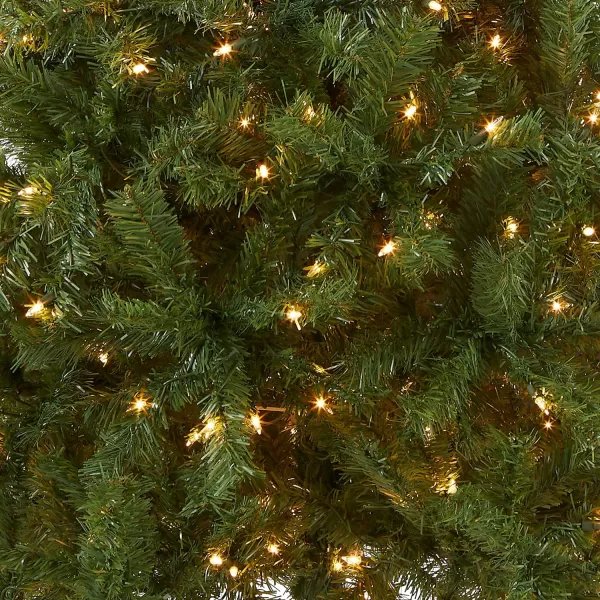 National Tree Company PreLit Artificial Mini Christmas Tree Green Kincaid Spruce White Lights Includes Stand 4 Feet6 ft Tree