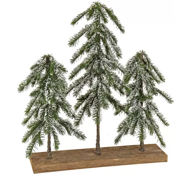 HGTV Home Collection Wintry Tree Decor Green 21inHGTV Home Collection Wintry Tree Decor Green 21in