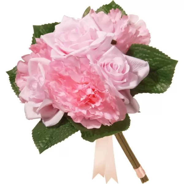 National Tree 122 Mixed Pink Rose amp Peony BouquetNational Tree 122 Mixed Pink Rose amp Peony Bouquet