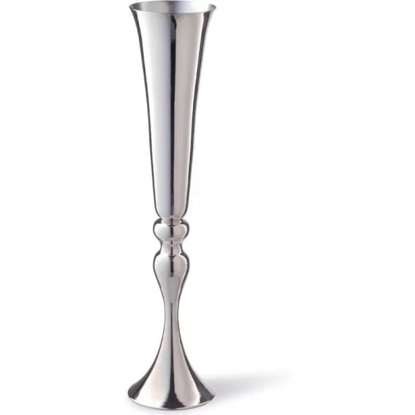 National Tree 23 Inch Silver Plated Trumpet Vase RAWTYS13033S1National Tree 23 Inch Silver Plated Trumpet Vase RAWTYS13033S1