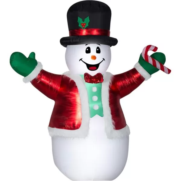 National Tree Company 85ft Inflatable Snowman RedNational Tree Company 85ft Inflatable Snowman Red