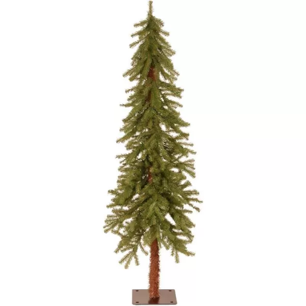 National Tree Company Artificial Christmas Tree  Includes Stand  Hickory Cedar Slim  6 ft5 ft