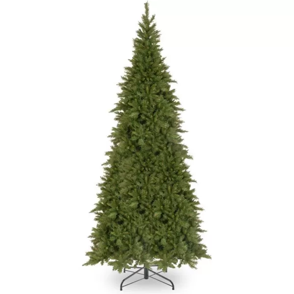 National Tree Company Feel Real Artificial Giant Slim Christmas Tree Green Tiffany Fir Includes Stand 10 Feet10 ft