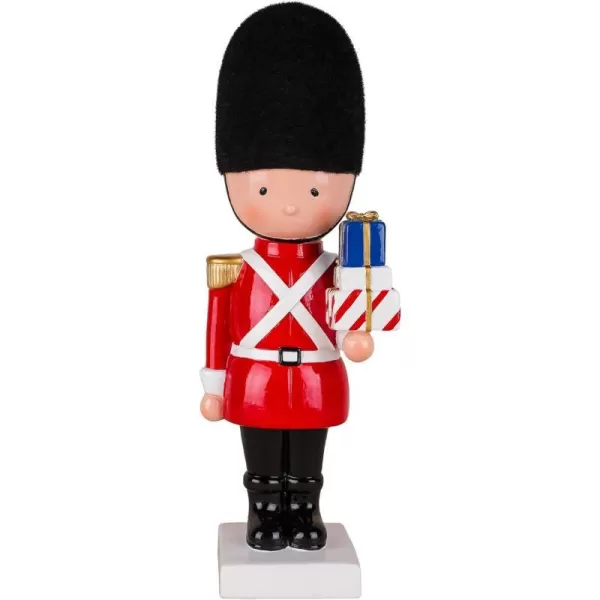 National Tree Company First Traditions Christmas Soldier with Gifts with Polyresin Construction Red 11 inNational Tree Company First Traditions Christmas Soldier with Gifts with Polyresin Construction Red 11 in