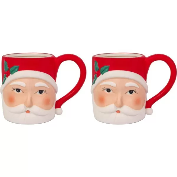 National Tree Company HH75HC21535 Decorative Christmas Mug RedNational Tree Company HH75HC21535 Decorative Christmas Mug Red