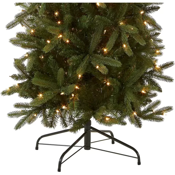 National Tree 75 Foot Feel Real Grande Fir Pencil Slim Tree with 350 Clear Lights Hinged PEGF433475National Tree 75 Foot Feel Real Grande Fir Pencil Slim Tree with 350 Clear Lights Hinged PEGF433475