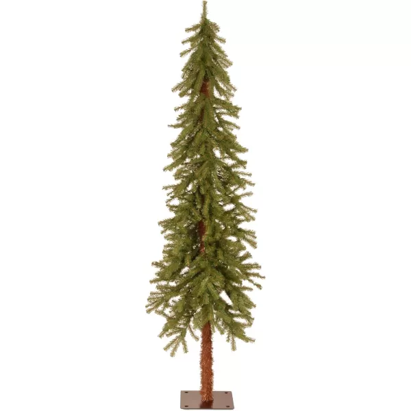 National Tree Company Artificial Christmas Tree  Hickory Cedar  5 ft6 ft Tree  Prelit Trees Green 4 ft