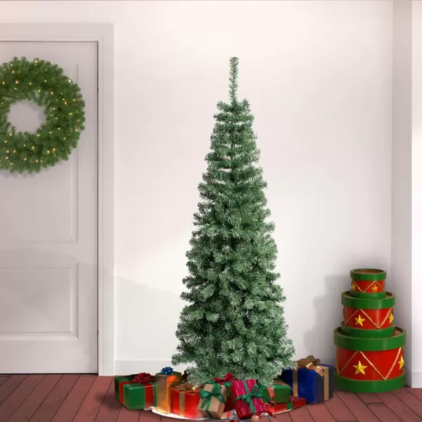 National Tree Company First Traditions Artificial Linden Spruce Wrapped Christmas Tree Fire Resistant and Hypoallergenic 6 ftNational Tree Company First Traditions Artificial Linden Spruce Wrapped Christmas Tree Fire Resistant and Hypoallergenic 6 ft