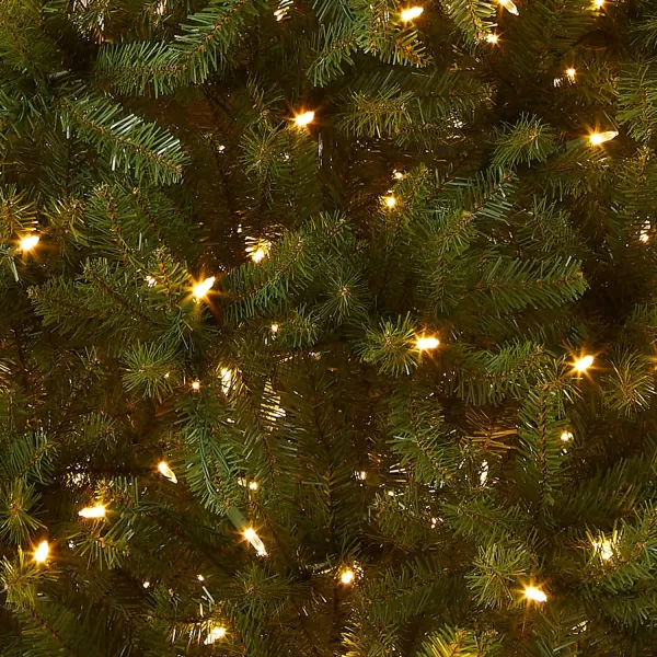 National Tree Company PreLit Artificial Full Christmas Tree Green Dunhill Fir Dual Color LED Lights Includes Stand 75 Feet75 ft Tree