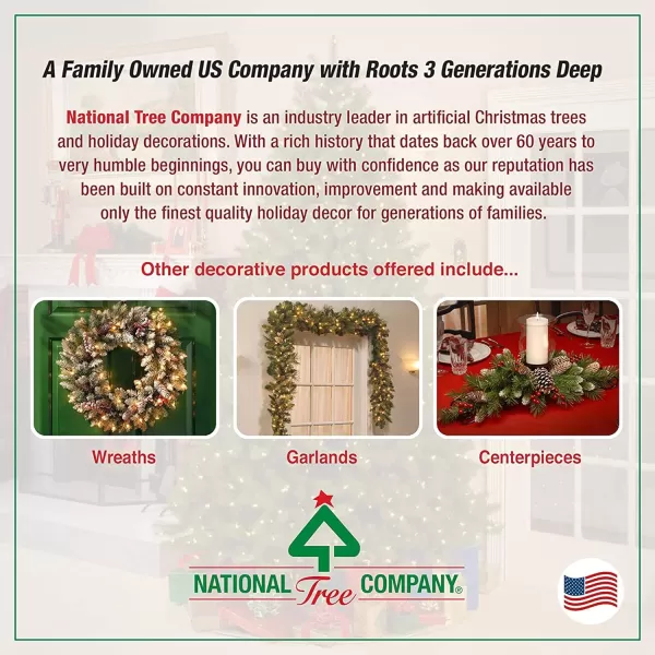 National Tree Company PreLit Feel Real Artificial Full Christmas Tree Green Nordic Spruce White Lights Includes Stand 75 feetNational Tree Company PreLit Feel Real Artificial Full Christmas Tree Green Nordic Spruce White Lights Includes Stand 75 feet