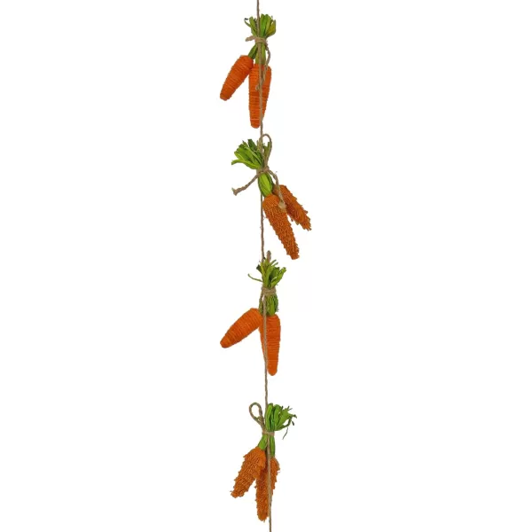 National Tree Company String of Carrots Hanging Garland Decoration Orange Easter Collection 64 InchesNational Tree Company String of Carrots Hanging Garland Decoration Orange Easter Collection 64 Inches