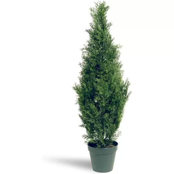 National Tree Company Artificial Shrub Includes Pot Base Arborvitae48 48Inch Green36Inch