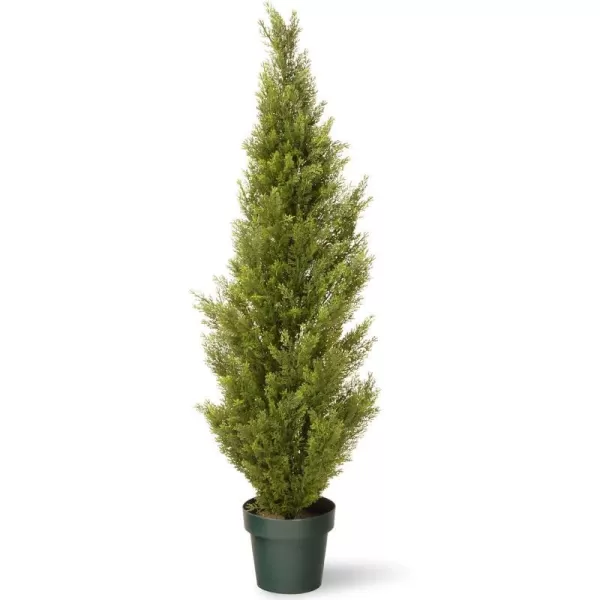 National Tree Company Artificial Shrub Includes Pot Base Arborvitae48 48Inch Green48Inch