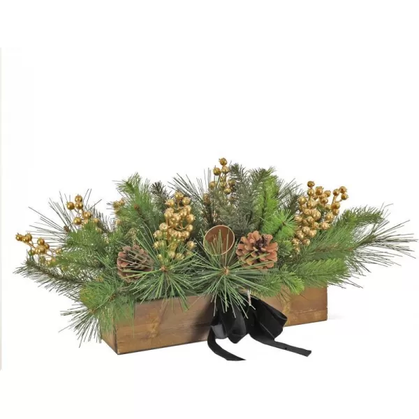 National Tree Company DL8745X22793 Decorative Artificial Swag GoldNational Tree Company DL8745X22793 Decorative Artificial Swag Gold