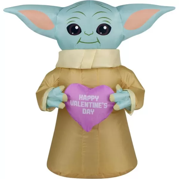 National Tree Company Inflatable Valentines Baby Yoda Battery Operated Valentines Day Collection 20 InchesNational Tree Company Inflatable Valentines Baby Yoda Battery Operated Valentines Day Collection 20 Inches