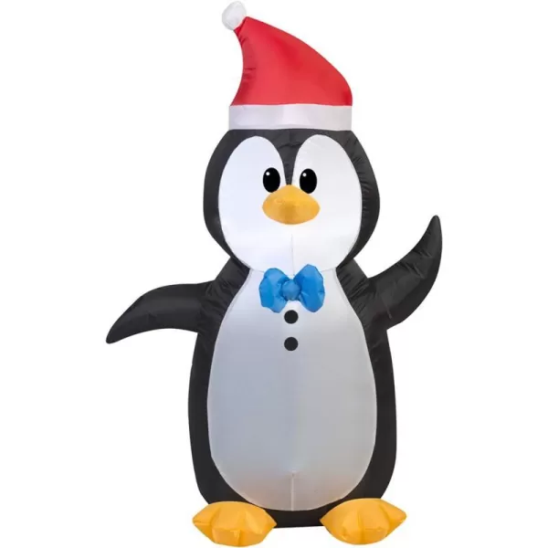 National Tree Company Penguin Inflatable 4 ft BlackNational Tree Company Penguin Inflatable 4 ft Black