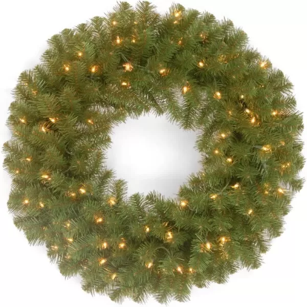 National Tree North Valley Spruce Wreath 24 InchNational Tree North Valley Spruce Wreath 24 Inch