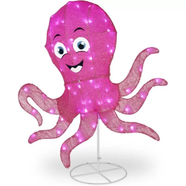 National Tree Octopus Dcor 36 PinkNational Tree Octopus Dcor 36 Pink