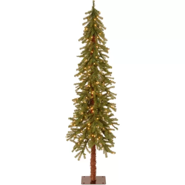 National Tree Company Artificial Christmas Tree  Includes Stand  Hickory Cedar  3 ft6 ft Tree  Trees Green  3 ft