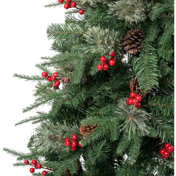 National Tree Company First Traditions Virginia Blue Pine Christmas Tree with Hinged Branches 45 ftNational Tree Company First Traditions Virginia Blue Pine Christmas Tree with Hinged Branches 45 ft