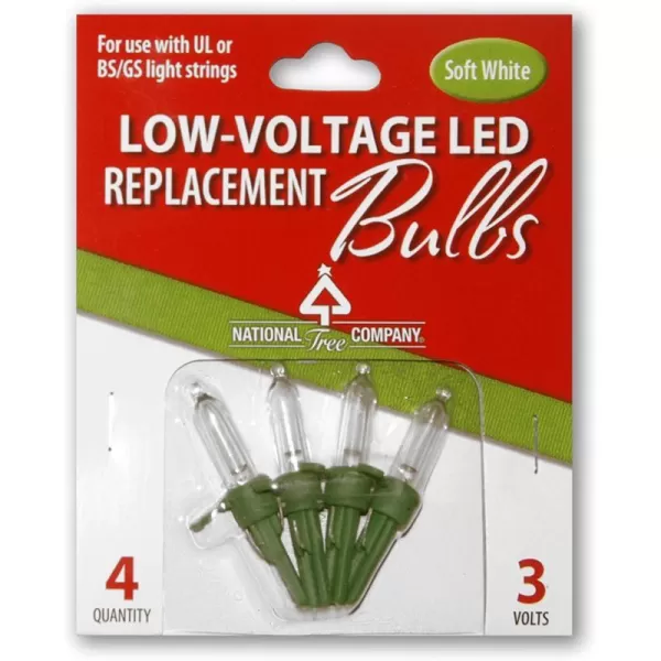 National Tree 4 Low Voltage Dual LED Replacement Bulbs in Warm White RB4LVSWNational Tree 4 Low Voltage Dual LED Replacement Bulbs in Warm White RB4LVSW