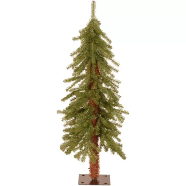 National Tree Company Artificial Christmas Tree  Includes Stand  Hickory Cedar  3 ft4 ft Tree