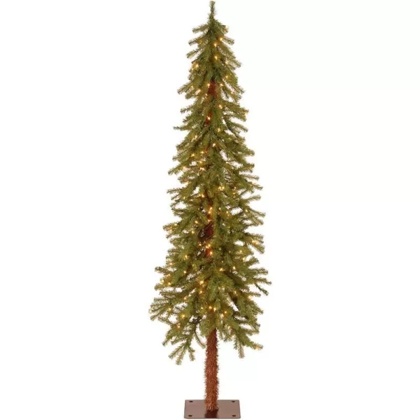 National Tree Company Artificial Christmas Tree  Includes Stand  Hickory Cedar  3 ft6 ft Tree