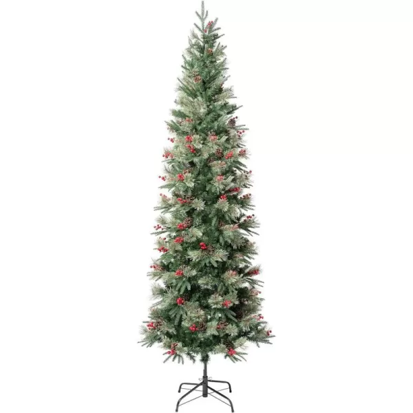 National Tree Company First Traditions Virginia Blue Pine Slim Christmas Tree with Hinged Branches 75ftNational Tree Company First Traditions Virginia Blue Pine Slim Christmas Tree with Hinged Branches 75ft