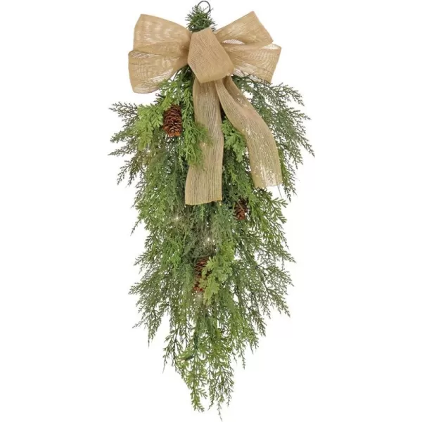 National Tree Company HGTCZ633016MB Decorative Artificial Swag GreenNational Tree Company HGTCZ633016MB Decorative Artificial Swag Green