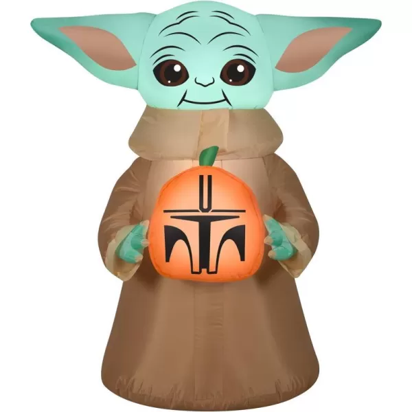 National Tree Company Inflatable Decoration Green Baby Yoda Self Inflating Plug in Halloween Collection 42 InchesNational Tree Company Inflatable Decoration Green Baby Yoda Self Inflating Plug in Halloween Collection 42 Inches