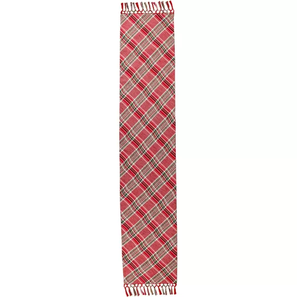 HGTV Home Collection 13X72 Oblong Plaid Runner with TasselHGTV Home Collection 13X72 Oblong Plaid Runner with Tassel