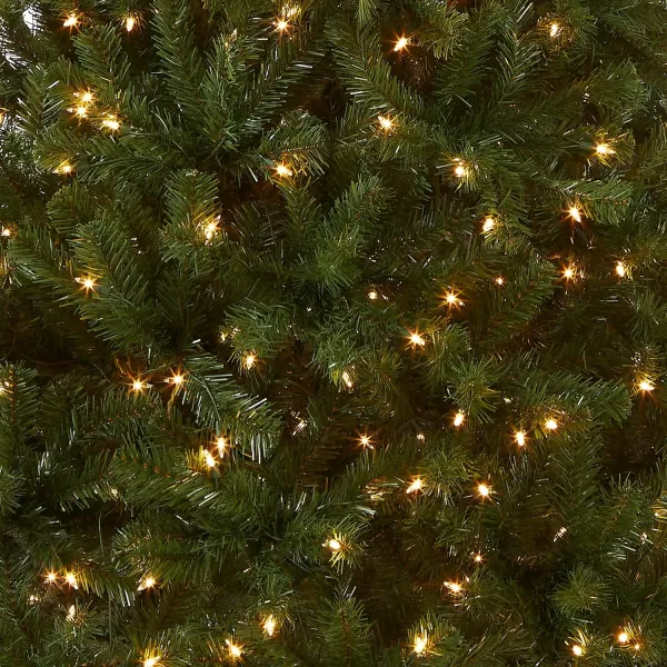 National Tree Company PreLit Artificial Giant Christmas Tree Green North Valley Spruce White Lights Includes Stand 16 Feet65 ft