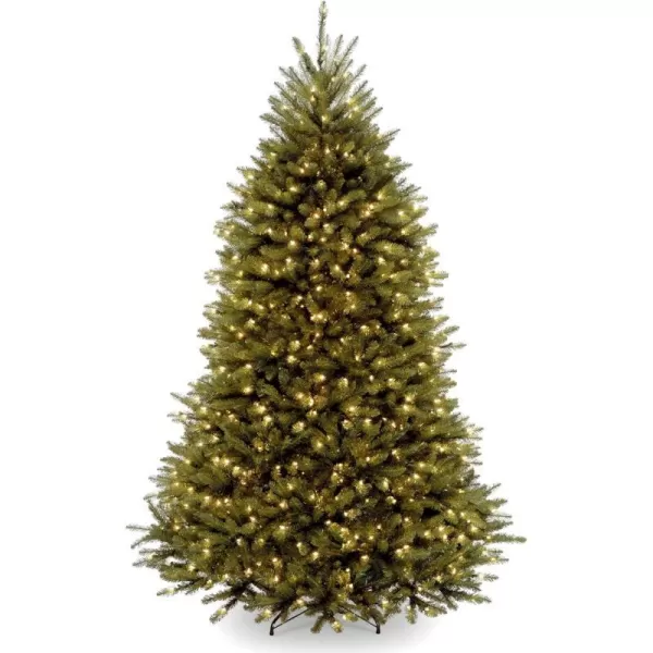 National Tree Company PreLit Artificial Full Christmas Tree Green Dunhill Fir White Lights Includes Stand 6 FeetNational Tree Company PreLit Artificial Full Christmas Tree Green Dunhill Fir White Lights Includes Stand 6 Feet