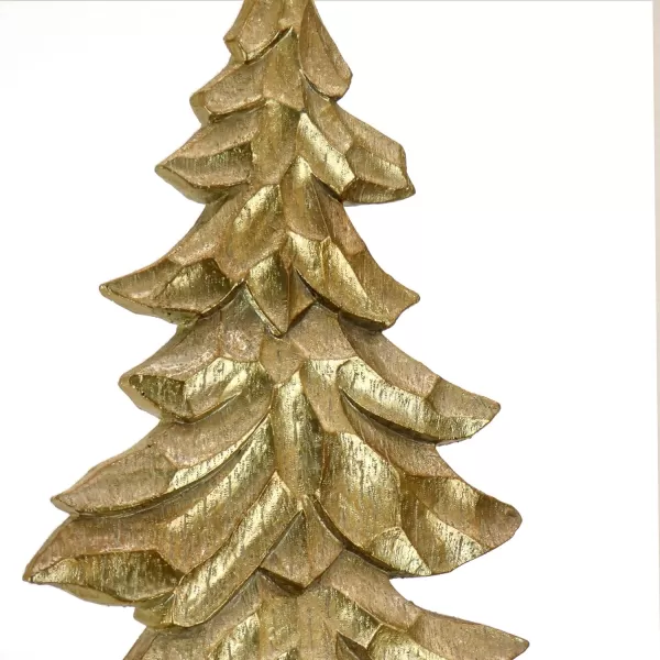 HGTV Home Collection Christmas Tree Decoration Gold Carved Wooden Design Winter Collection 41 InchesHGTV Home Collection Christmas Tree Decoration Gold Carved Wooden Design Winter Collection 41 Inches