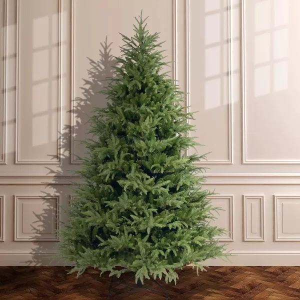 National Tree Company Feel Real Artificial Full Christmas Tree Green Frasier Grande Includes Stand 7 Feet7 ft