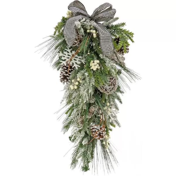 National Tree Company AH63CWHS25 Decorative Artificial Swag GreenNational Tree Company AH63CWHS25 Decorative Artificial Swag Green