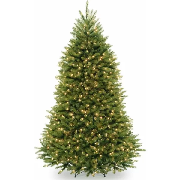 National Tree Company Prelit Artificial Christmas Tree  Includes Prestrung White Lights PowerConnect and Stand  Dunhill Fir  75 ftNational Tree Company Prelit Artificial Christmas Tree  Includes Prestrung White Lights PowerConnect and Stand  Dunhill Fir  75 ft