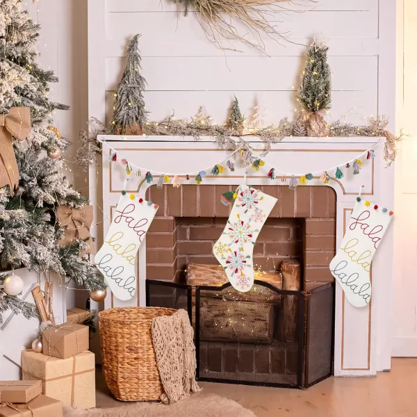 HGTV Home Collection 72 Boho Bell amp Tassel GarlandHGTV Home Collection 72 Boho Bell amp Tassel Garland