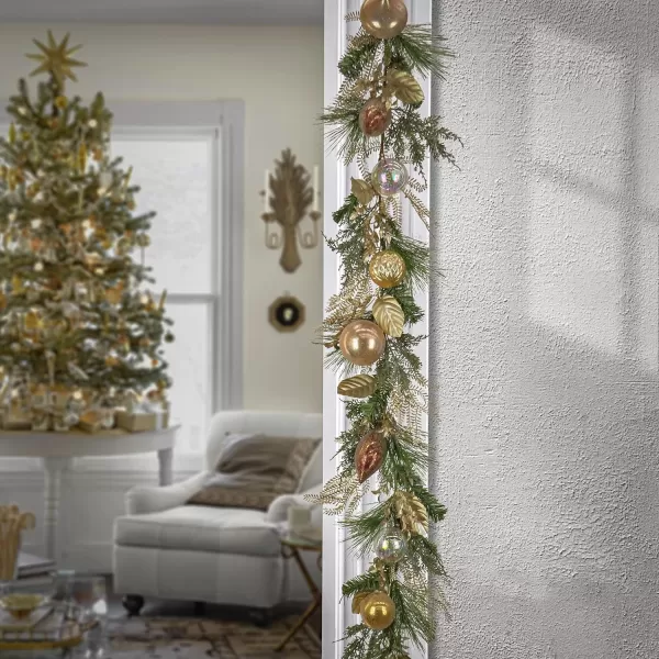 HGTV Home Collection 9 Champagne Wishes GarlandHGTV Home Collection 9 Champagne Wishes Garland