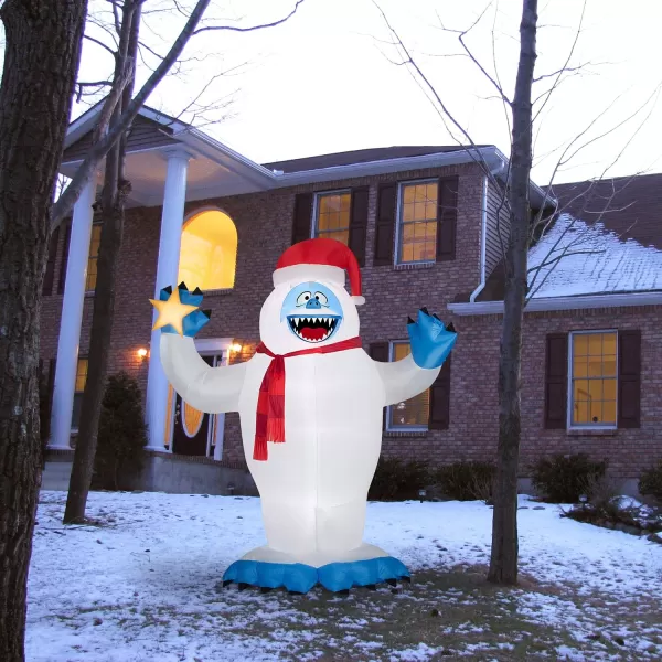 National Tree Company 12 ft Inflatable Bumble from Rudolph WhiteNational Tree Company 12 ft Inflatable Bumble from Rudolph White