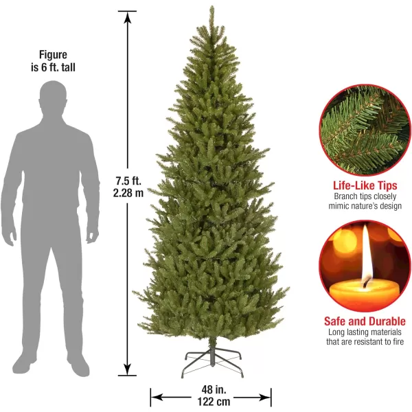 National Tree Company Artificial Christmas Tree  Fraser Fir Slim  75 ftNational Tree Company Artificial Christmas Tree  Fraser Fir Slim  75 ft