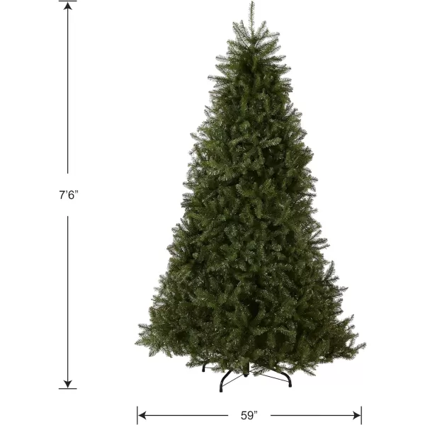 National Tree Company Artificial Full Christmas Tree Green Dunhill Fir Includes Stand 12 Feet75 ft