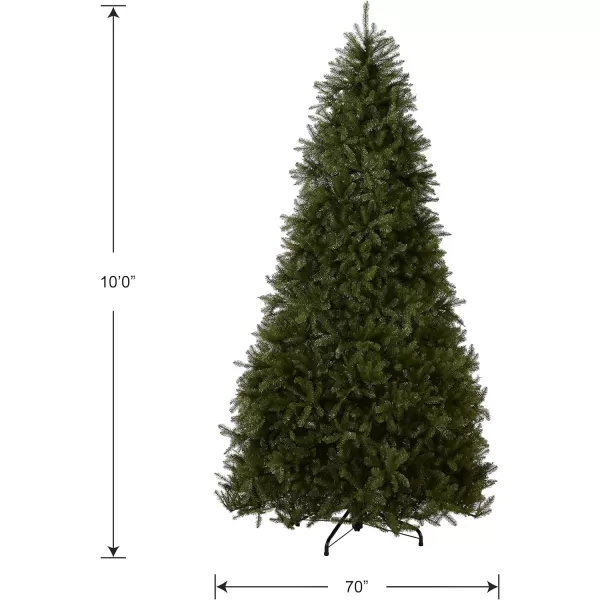 National Tree Company Artificial Full Christmas Tree Green Dunhill Fir Includes Stand 12 FeetDunhill Fir  10 ft