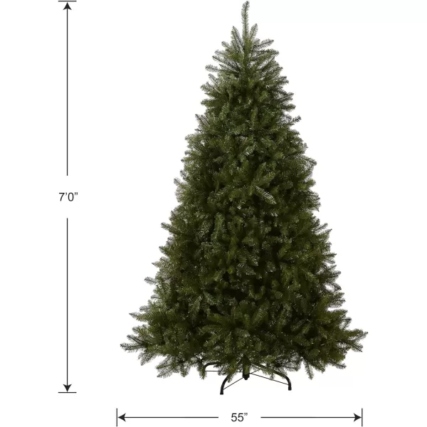 National Tree Company Artificial Full Christmas Tree Green Dunhill Fir Includes Stand 12 FeetDunhill Fir  7 ft