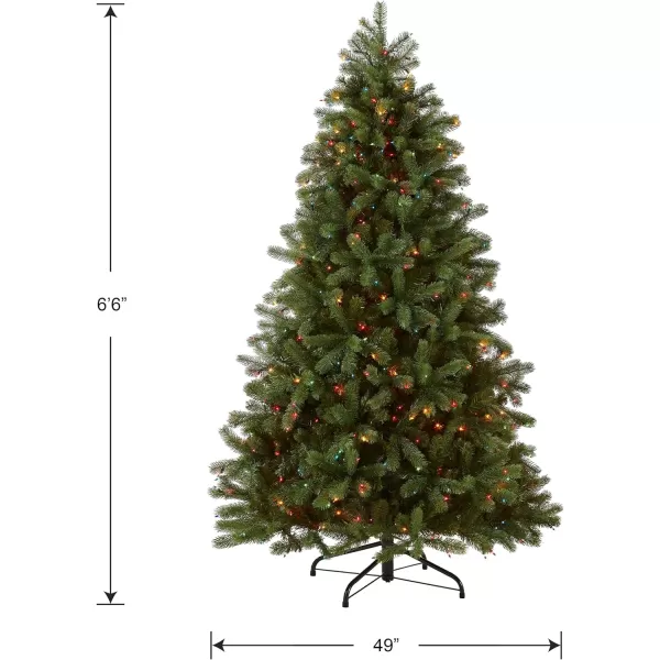 National Tree Company Feel Real Artificial Christmas Tree Downswept Douglas Fir  7 ft65 ft