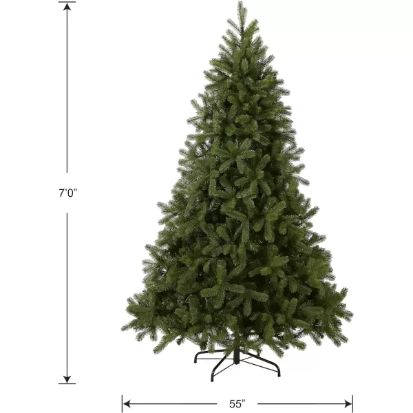 National Tree Company Feel Real Artificial Christmas Tree Downswept Douglas Fir  7 ft7 ft